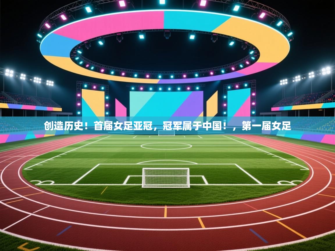 创造历史!首届女足亚冠,冠军属于中国!,第一届女足