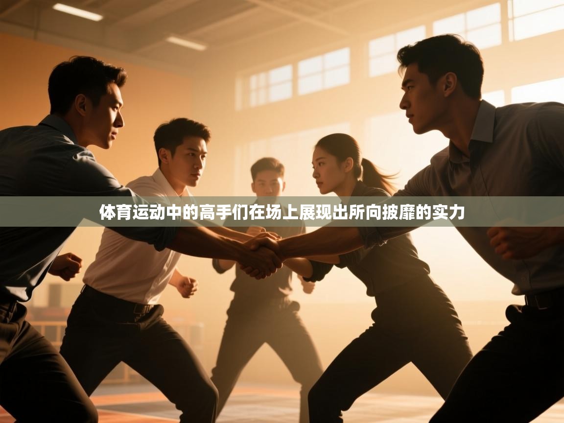 体育运动中的高手们在场上展现出所向披靡的实力
