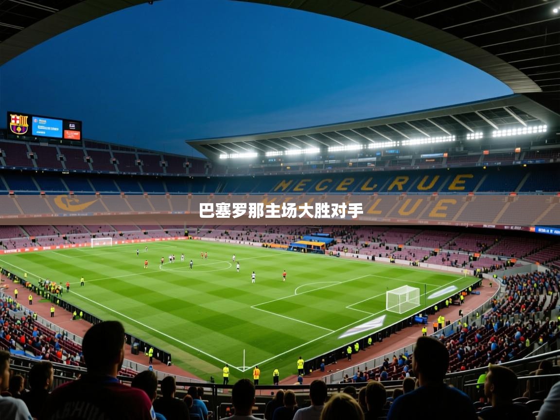 巴塞罗那主场大胜对手 第2张